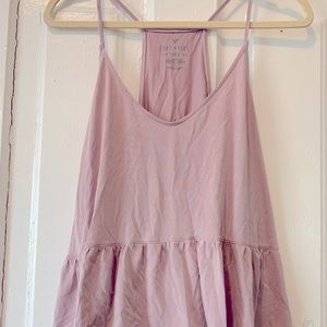 Soft Peplum Tank